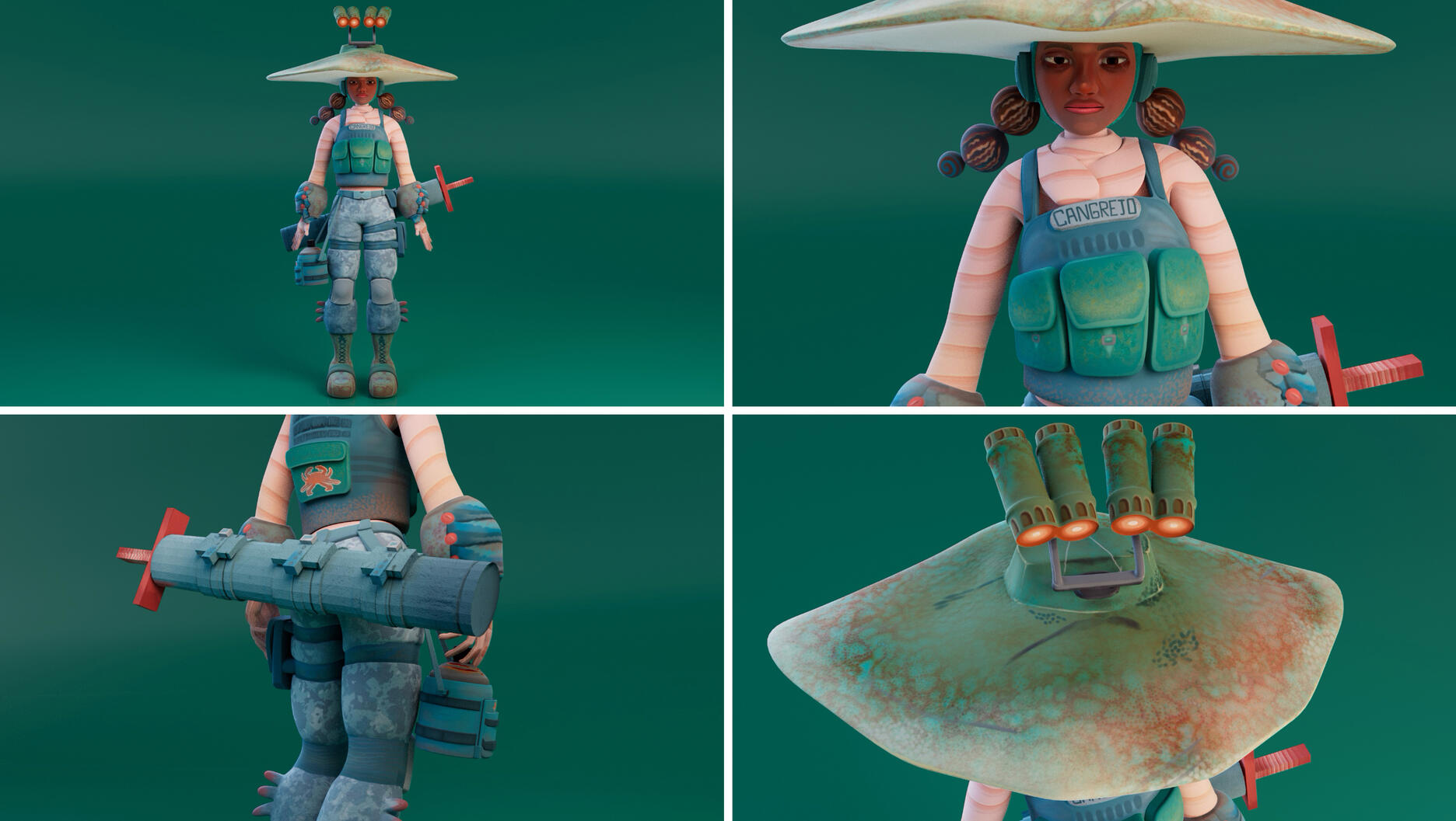 crab char model