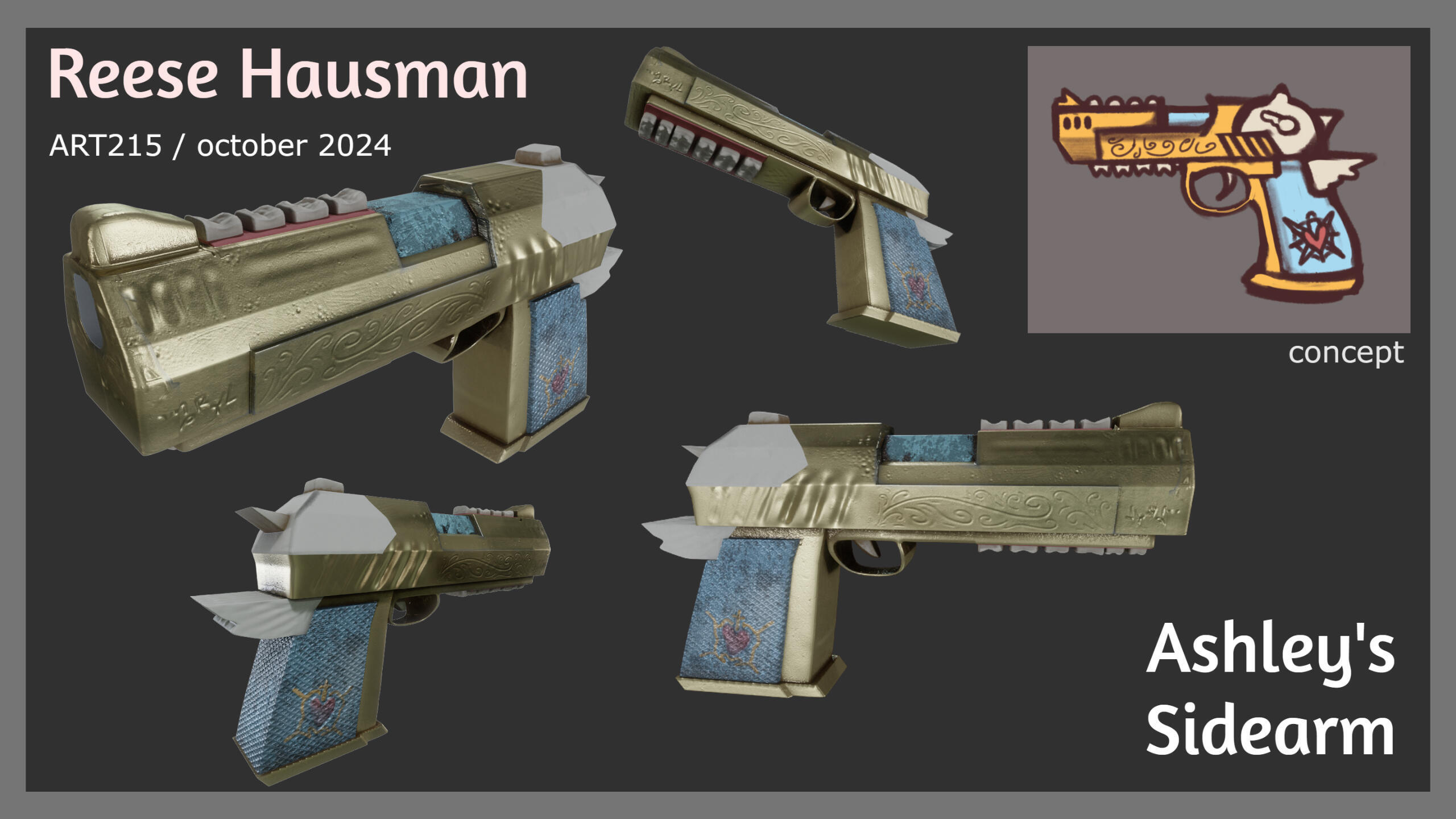 heartlines ashley's sidearm